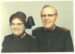 Photo of Brigadiers Frances and Gerald WAGNER, provided by Salvation Army Community Services, Calgary